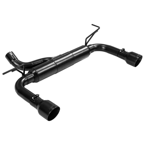 Выхлопная система Axle-Back Jeep Wrangler JK 12-18 Outlaw Series Flowmaster 817752
