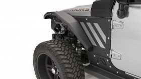 Розширювачі колісних арок перед Jeep Wrangler JK 07-18 Fab Fours JK1003-1