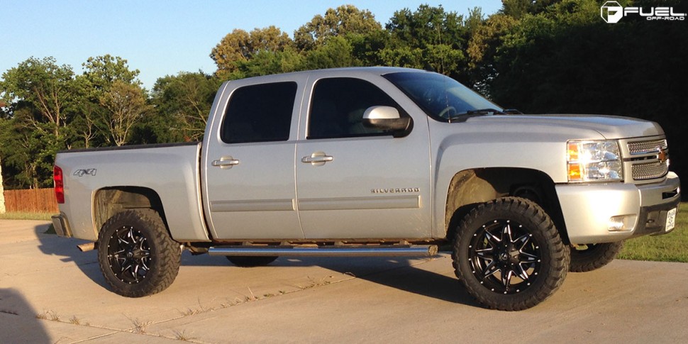 Fuel Off Road D56720008250 Lethal Wheel Matte Black Milled 20x10 -12