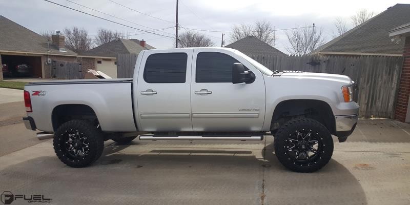 Fuel Off Road D56720008250 Lethal Wheel Matte Black Milled 20x10 -12