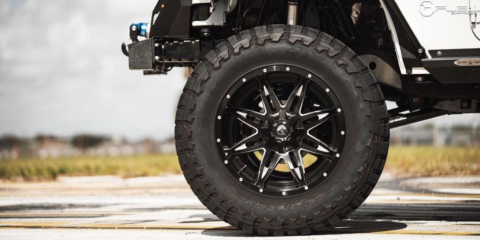 Fuel Off Road D56720008250 Lethal Wheel Matte Black Milled 20x10 -12