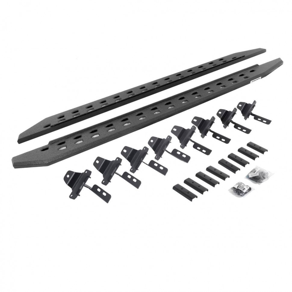 Go Rhino 69451687ST RB20 Running Boards Slim Line Jeep Gladiator JT 20-23