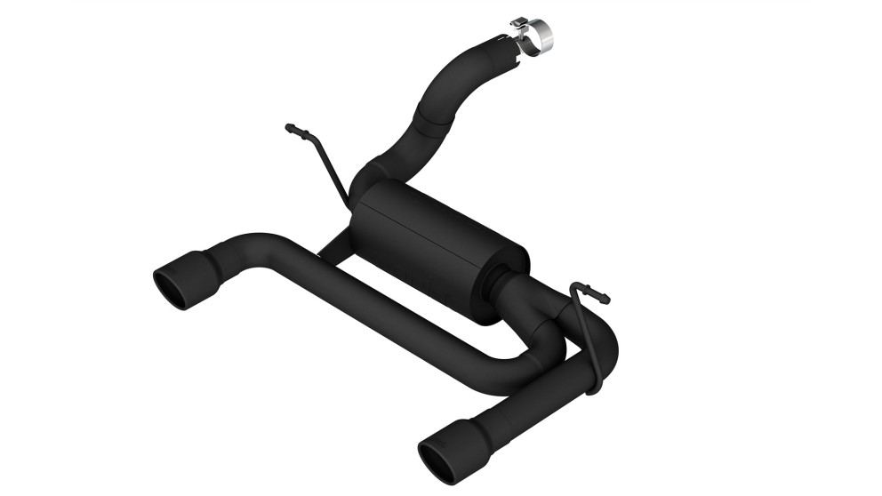 Borla 11957CB Atak Axle-Back Exhaust System Jeep Wrangler JL 18-26