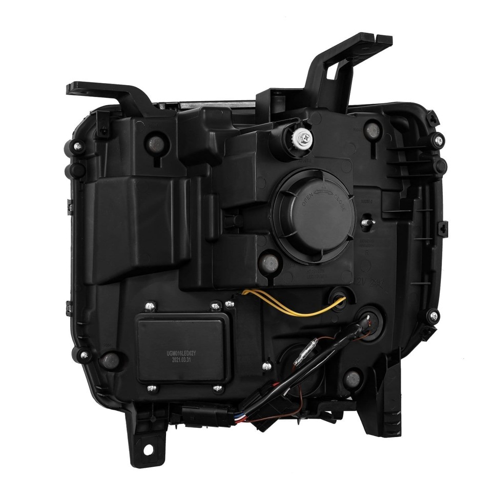Комплект передних галогеновых фар GMC Sierra 1500/2500/Sierra 3500 14-18 PRO-Series AlphaRex 880612