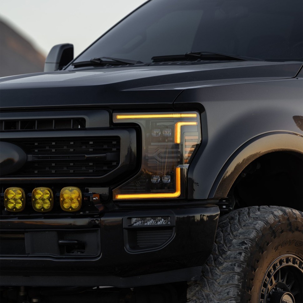 Комплект передних Led фар Ford F-250/F-350/F-450/F-550 20-22 NOVA-Series AlphaRex 880340