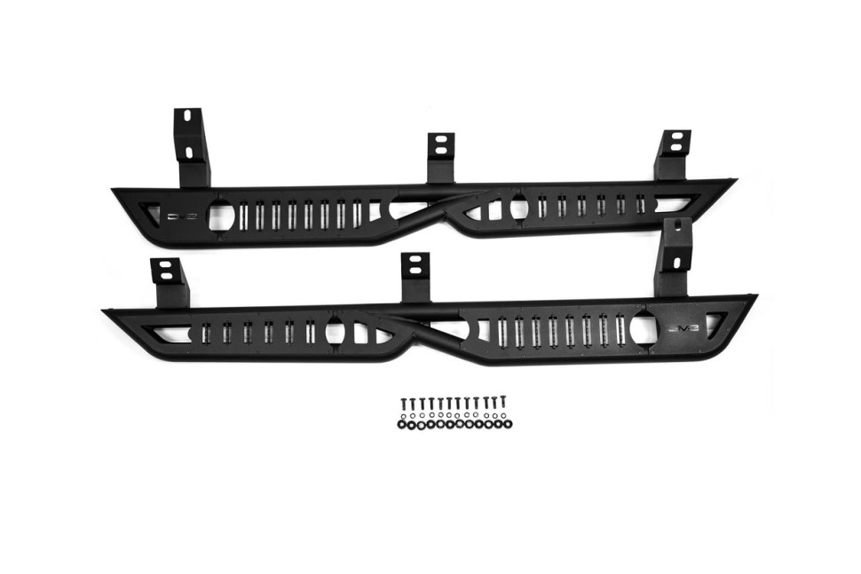 Боковые подножки Toyota 4Runner 25-26 OE Plus DV8 Offroad SRTF3-02