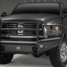 Передний бампер с защитной дугой Black Steel Elite Dodge Ram 2500/3500/4500/5500 10-18 Fab Fours DR10-Q2960-1