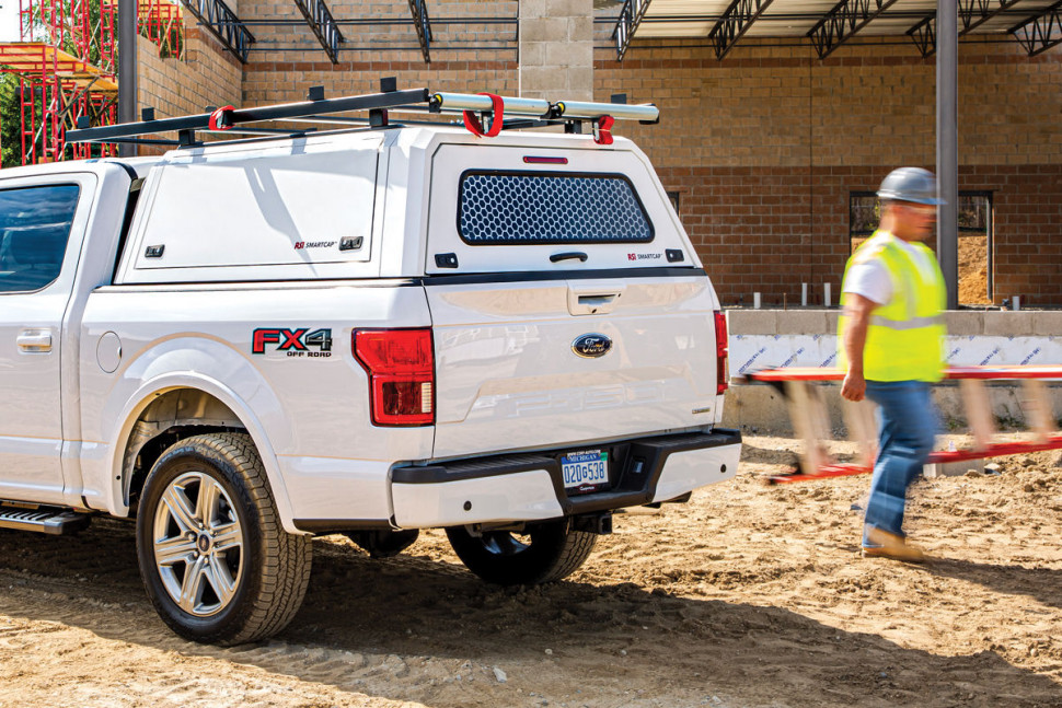 Кунг Chevrolet Silverado/GMC Sierra 1500 5'8" 19-22 SmartCap EVOc Commercial EC0100-WH