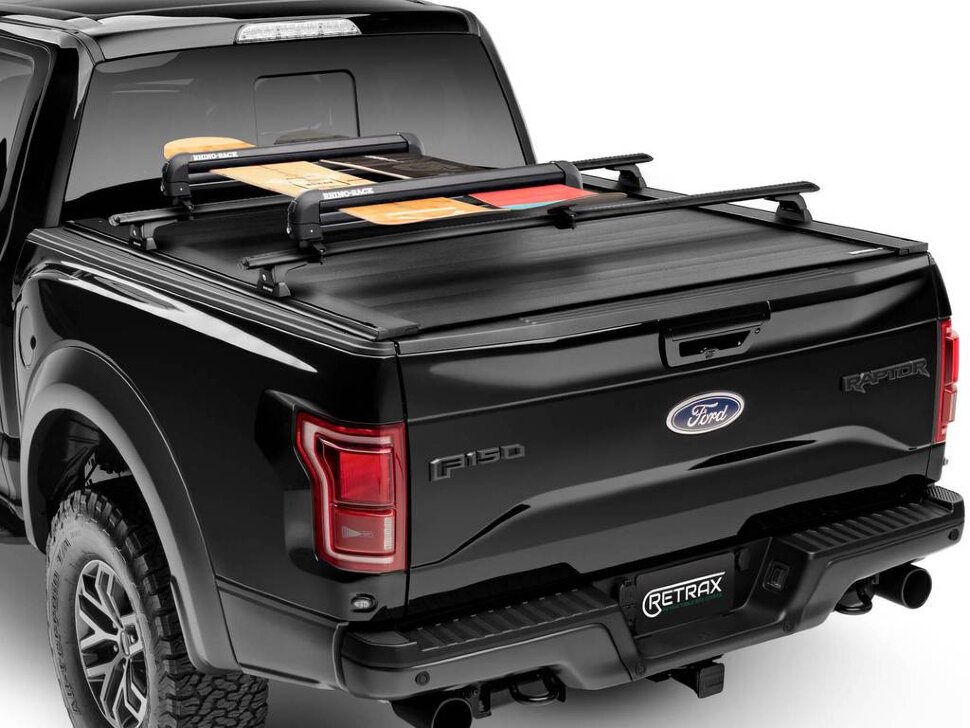 Retrax T-90374 PowertraxPRO XR Power Retractable Tonneau Cover W/T-Slot Rails Ford F-150 15-20 6'7"