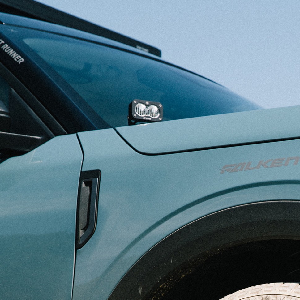 Комплект светодиодного освещения для A-стойки Spot Ford Bronco Sport 21-25 S2 Pro Baja Designs 447701