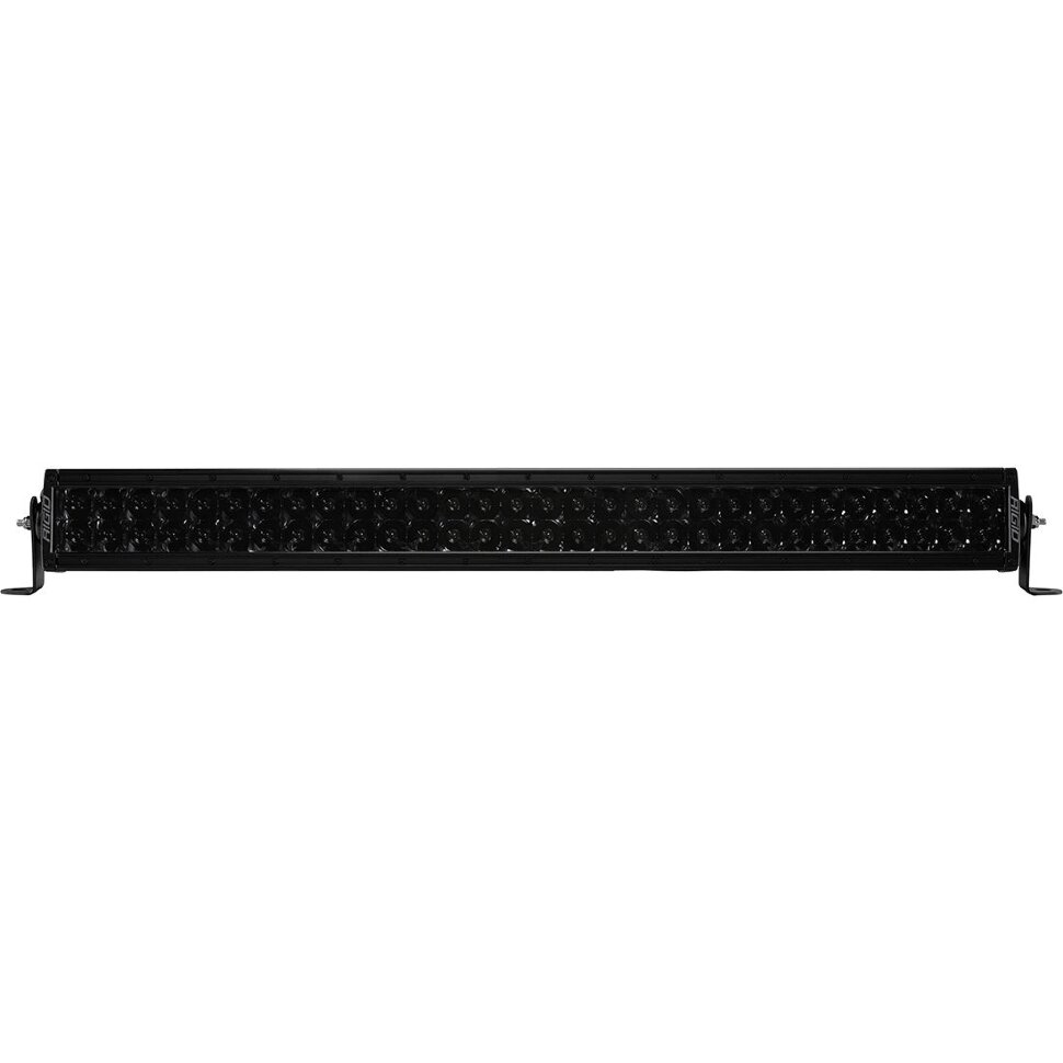 Rigid Industries 130213BLK E-Series Led Light Bar 30" Spot