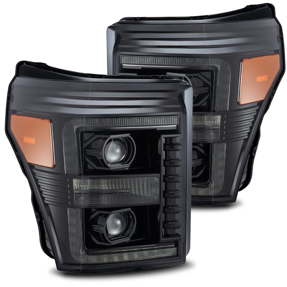 AlphaRex 880140 PRO-Series Halogen Projector Headlights Ford F-250/F-350/F-450/F-550 11-16