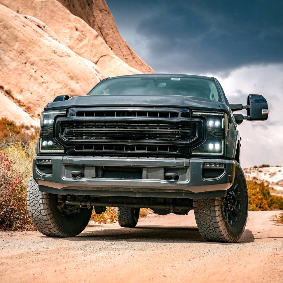 Комплект передних Led фар Ford F-250/F-350/F-450/F-550 20-22 NOVA-Series AlphaRex 880338