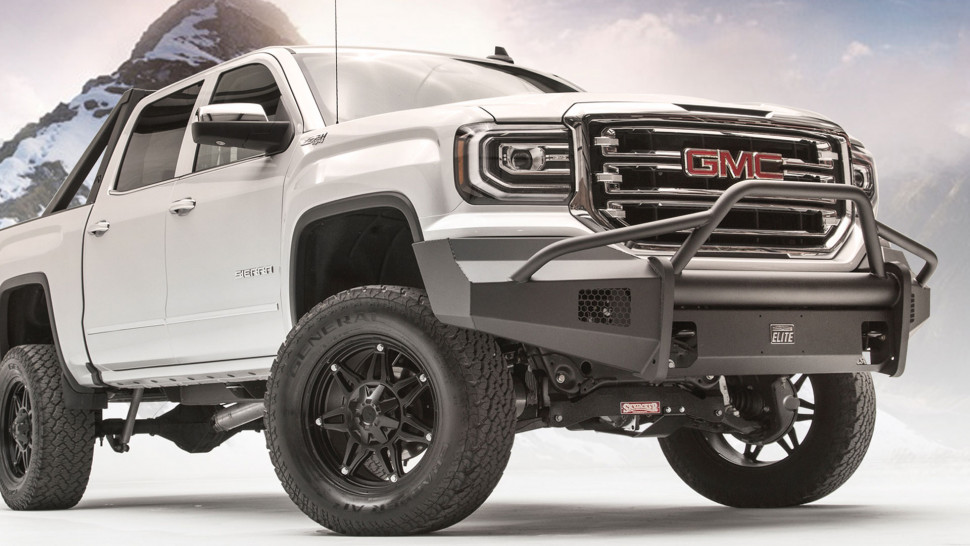 Fab Fours GS16-R3962-1 Pre-Runner Guard Front Bumper GMC Sierra 1500 16-18