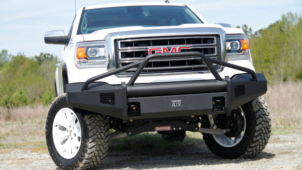 Fab Fours GS16-R3962-1 Pre-Runner Guard Front Bumper GMC Sierra 1500 16-18