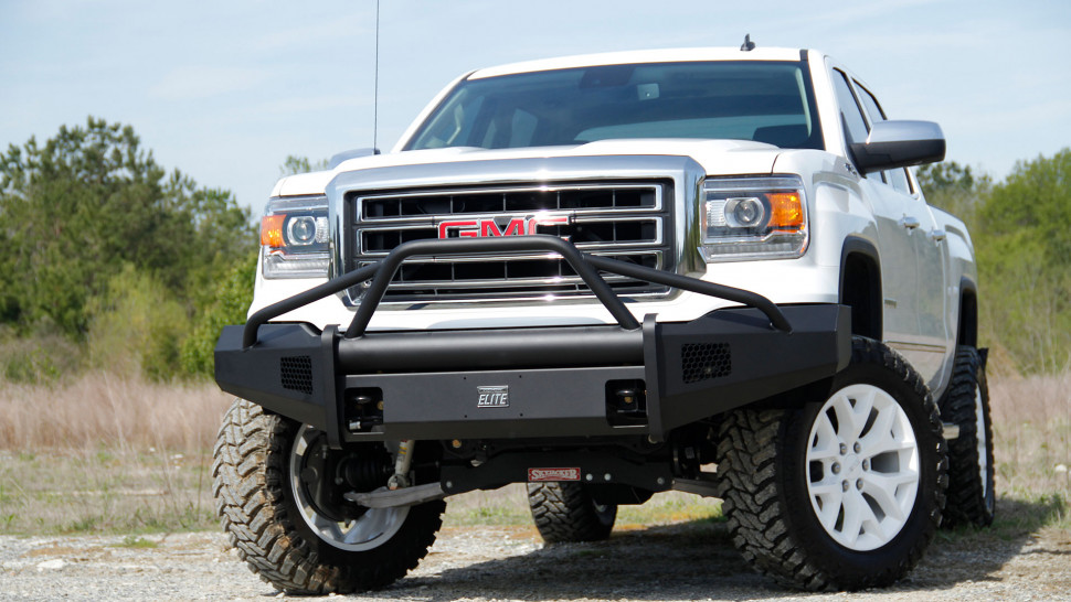 Fab Fours GS16-R3962-1 Pre-Runner Guard Front Bumper GMC Sierra 1500 16-18