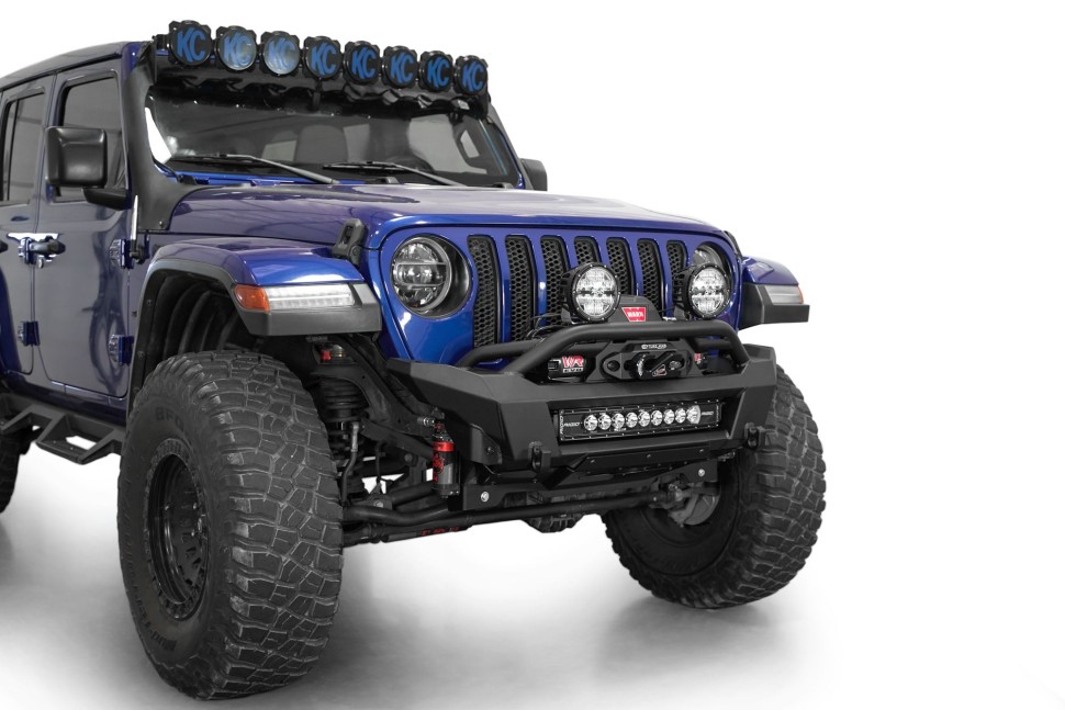 Передний бампер под лебёдку Jeep Wrangler JL/Gladiator JT 18-25 Addictive Desert Designs F980393070103