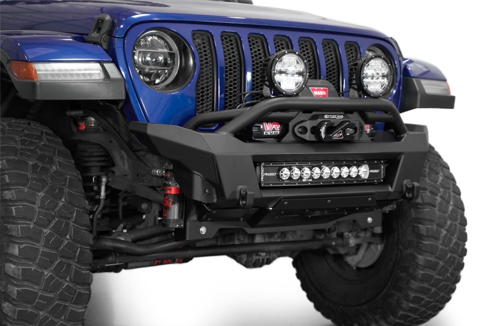 Передний бампер под лебёдку Jeep Wrangler JL/Gladiator JT 18-25 Addictive Desert Designs F980393070103