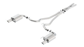 Выхлопная система Cat-Back Ford Mustang 15-17 S-Type Borla 140590