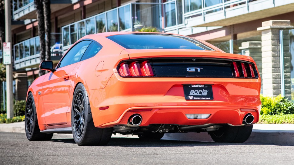Выхлопная система Cat-Back Ford Mustang 15-17 S-Type Borla 140590