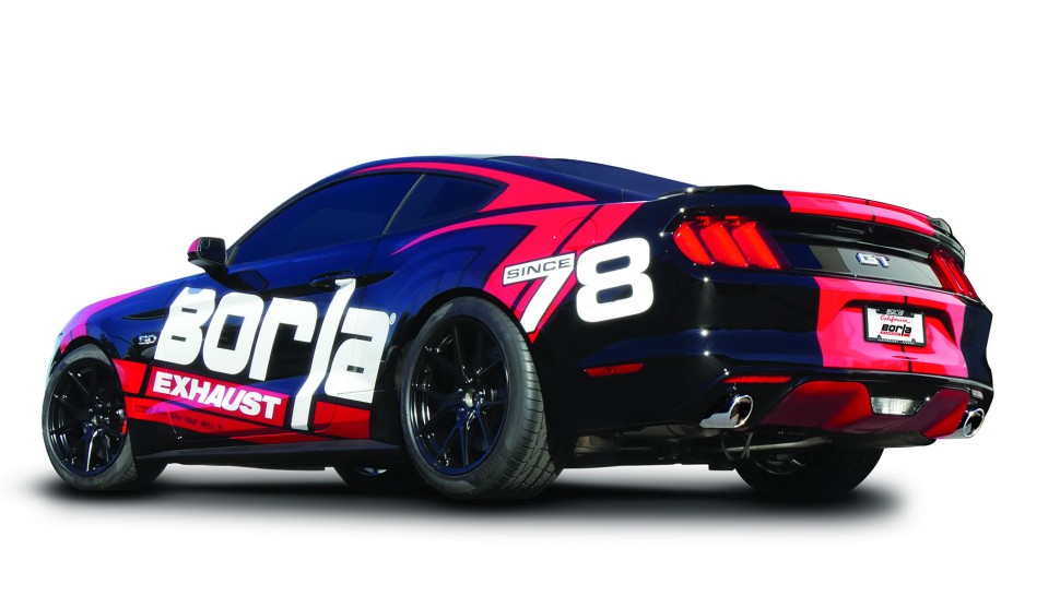 Выхлопная система Cat-Back Ford Mustang 15-17 S-Type Borla 140590