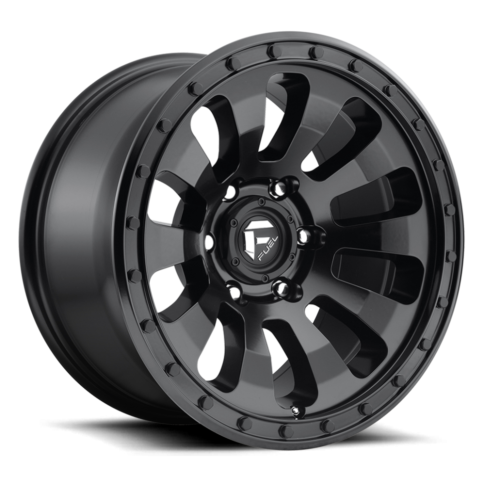 Fuel Off Road D63018907557 Tactic Wheel Matte Black 18x9 +20