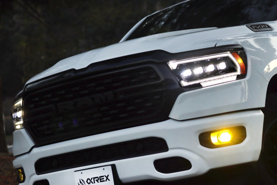 Комплект передних Led фар Dodge Ram 1500 19-24 NOVA-Series AlphaRex 880578