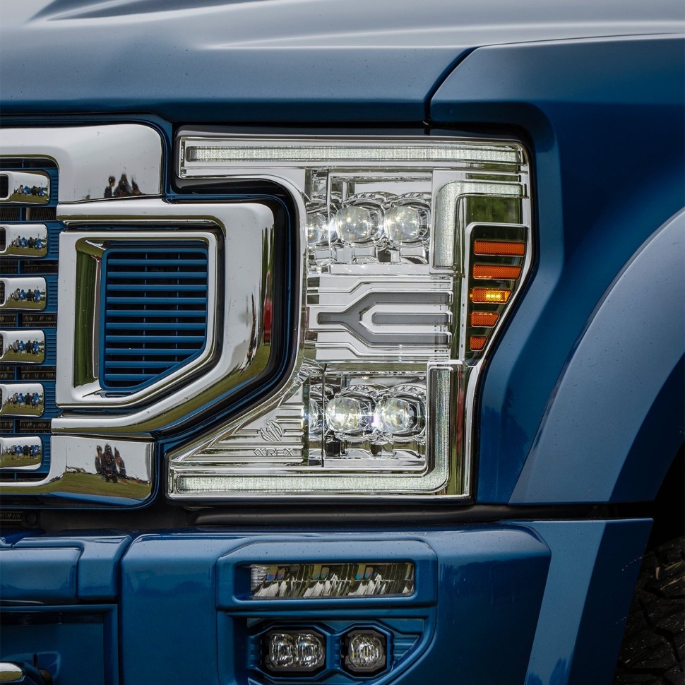 Комплект передних Led фар Ford F-250/F-350/F-450/F-550 20-22 NOVA-Series AlphaRex 880339