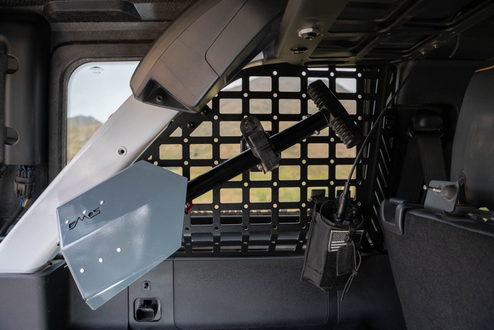 Панелі Molle заднє вікно Ford Bronco 21-25 4 Door DV8 Offroad MPBR-08