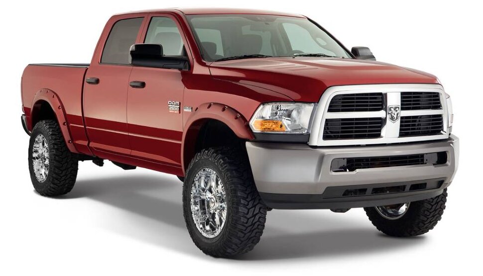 Bushwacker 50919-02 Pocket Style Fender Flares Set 4 PC Dodge Ram 2500/3500 10-18