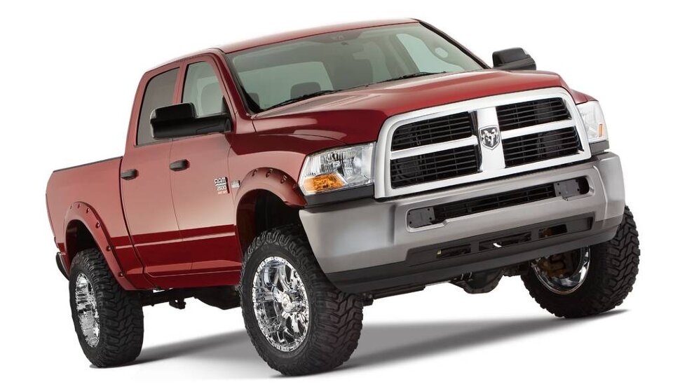 Bushwacker 50919-02 Pocket Style Fender Flares Set 4 PC Dodge Ram 2500/3500 10-18