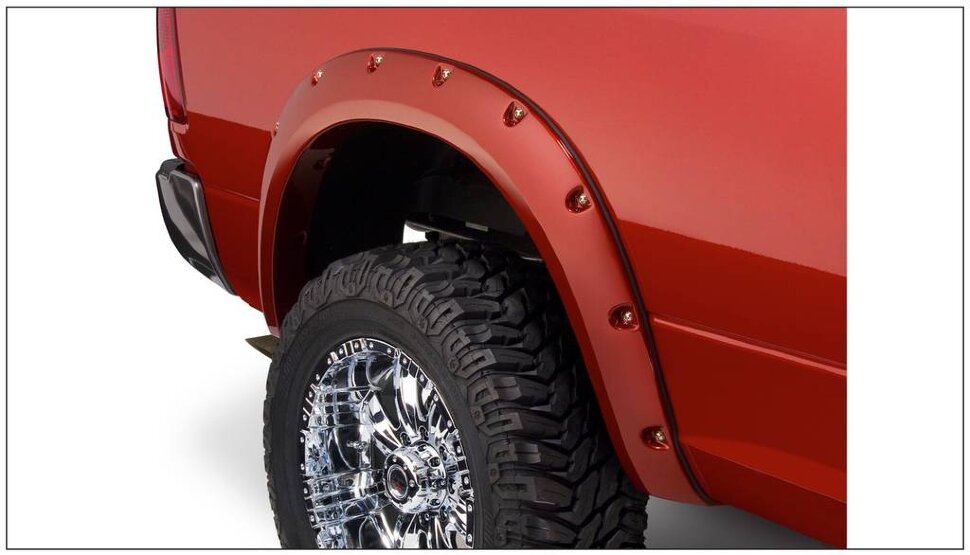 Bushwacker 50919-02 Pocket Style Fender Flares Set 4 PC Dodge Ram 2500/3500 10-18