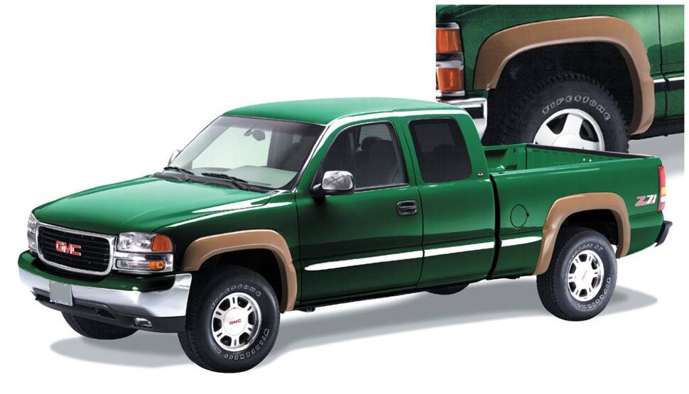 Расширители колесных арок Chevrolet Silverado/GMC Sierra 1500/2500/3500 00-07 к-кт 4 шт. Extend A Bushwacker 40906-02