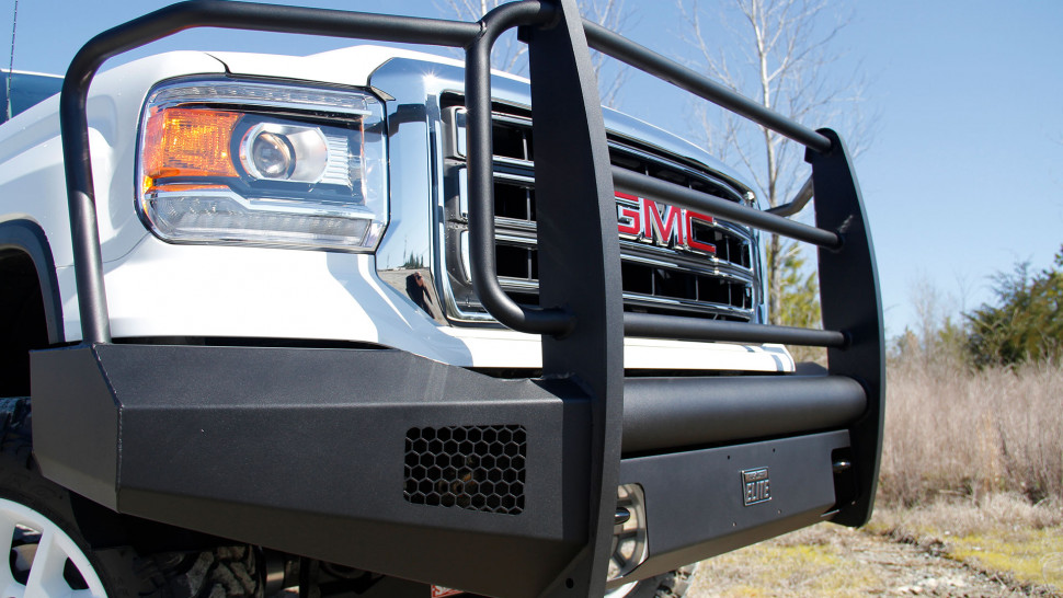 Fab Fours GS14-R3160-1 Full Guard Front Bumper GMC Sierra 1500 14-15