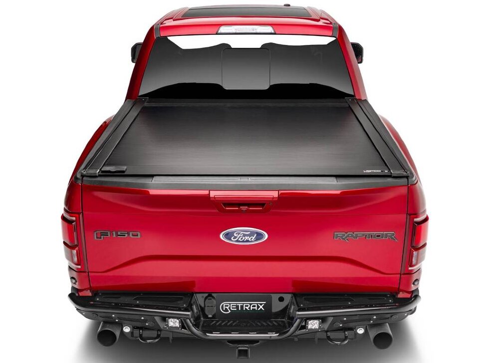 Retrax T-70374 PowertraxONE XR Power Retractable Tonneau Cover W/T-Slot Rails Ford F-150 15-20 6'7"