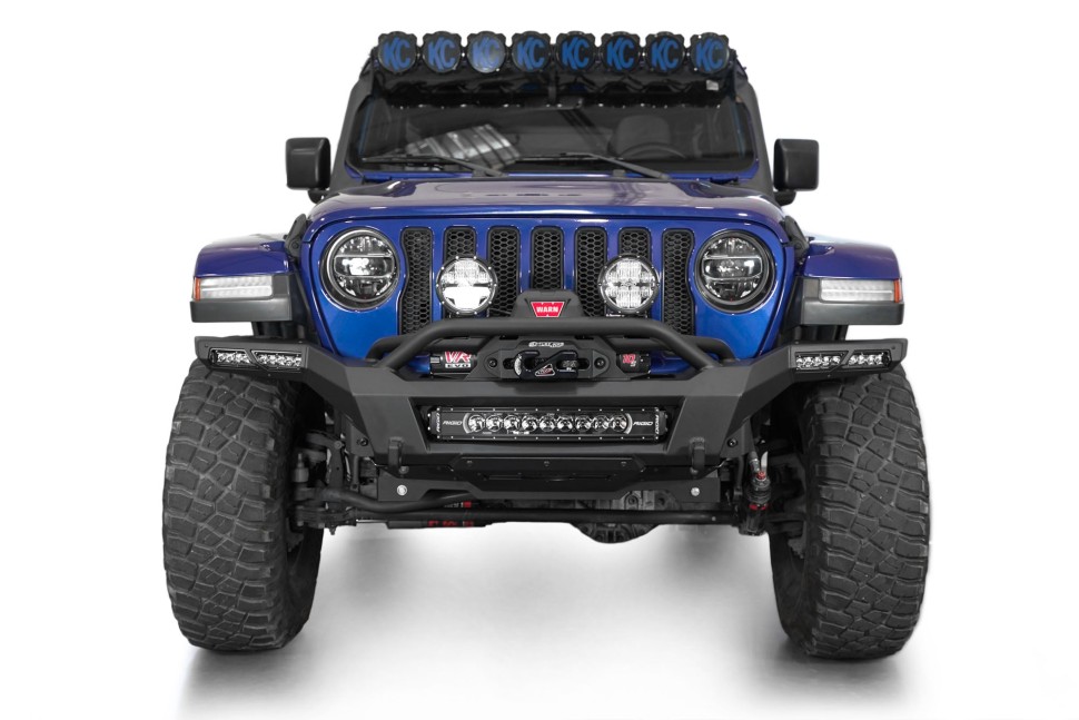 Передний бампер под лебёдку Jeep Wrangler JL/Gladiator JT 18-25 Addictive Desert Designs F980335070103