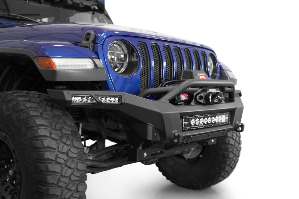 Передний бампер под лебёдку Jeep Wrangler JL/Gladiator JT 18-25 Addictive Desert Designs F980335070103