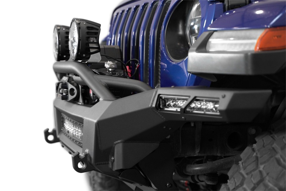 Передний бампер под лебёдку Jeep Wrangler JL/Gladiator JT 18-25 Addictive Desert Designs F980335070103