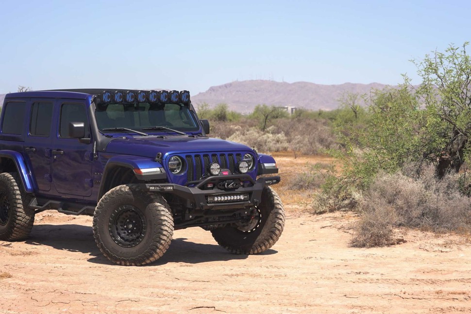 Передний бампер под лебёдку Jeep Wrangler JL/Gladiator JT 18-25 Addictive Desert Designs F980335070103