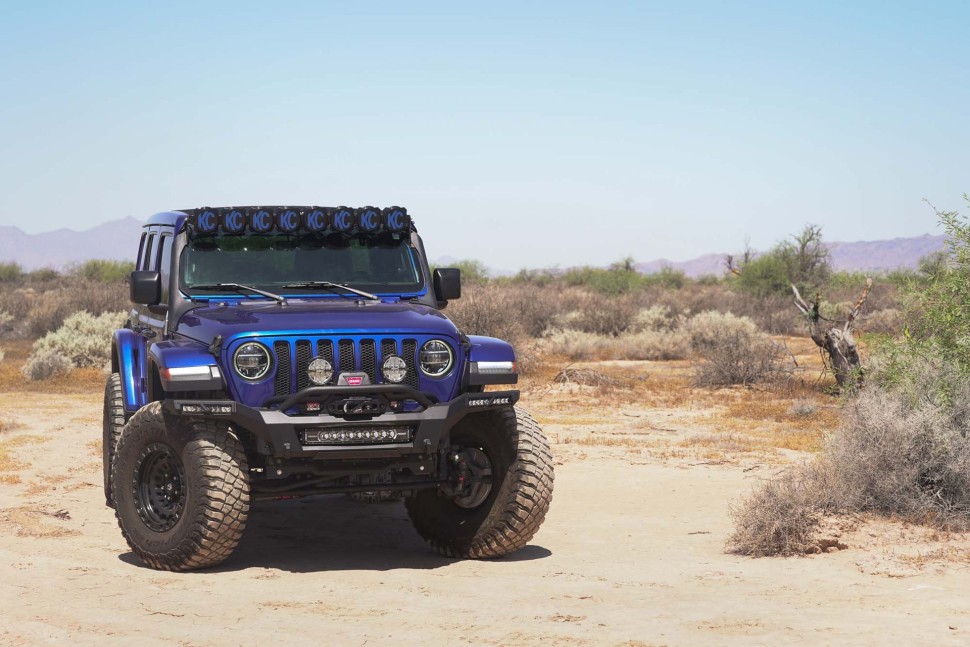 Передний бампер под лебёдку Jeep Wrangler JL/Gladiator JT 18-25 Addictive Desert Designs F980335070103