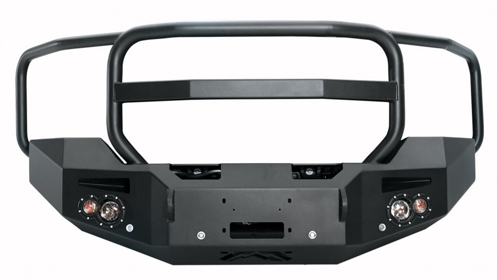 Fab Fours GM14-C3150-1 Premium Front Bumper With Full Guard GMC Sierra 2500/3500 15-19