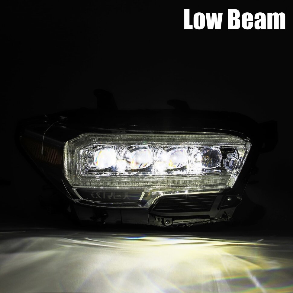 AlphaRex 880707 NOVA-Series Led Projector Headlights Toyota Tacoma 16-23
