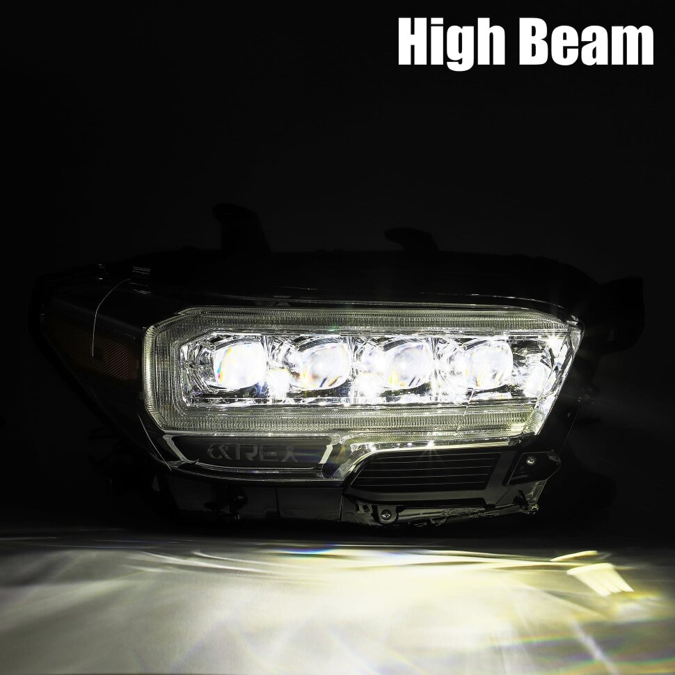 AlphaRex 880707 NOVA-Series Led Projector Headlights Toyota Tacoma 16-23