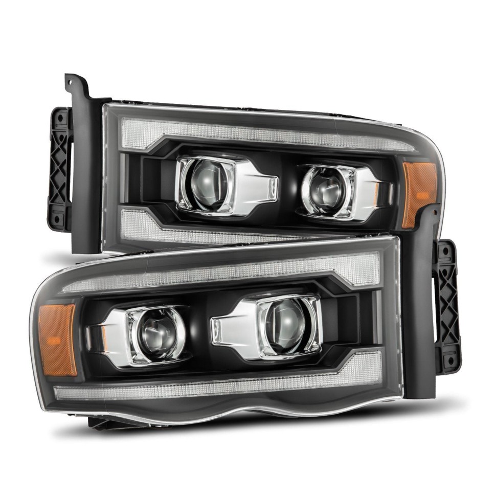 Комплект передних Led фар Dodge Ram 1500/2500/3500 02-05 LUXX-Series AlphaRex 880567