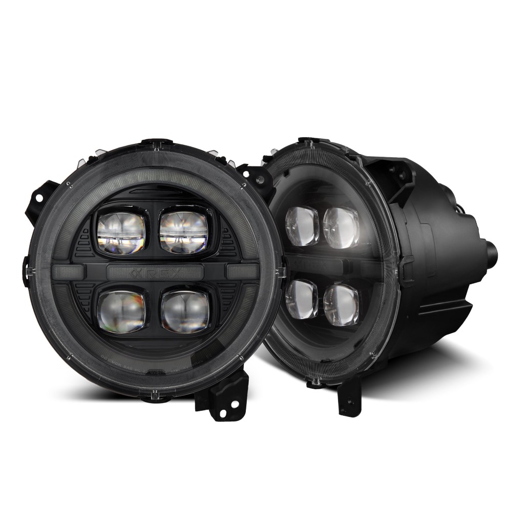 Комплект передних Led фар Jeep Wrangler JL/Gladiator JT 18-25 NOVA-Series AlphaRex 880867