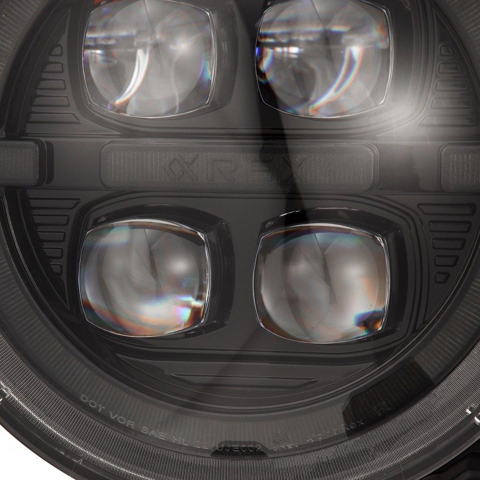 Комплект передних Led фар Jeep Wrangler JL/Gladiator JT 18-25 NOVA-Series AlphaRex 880867