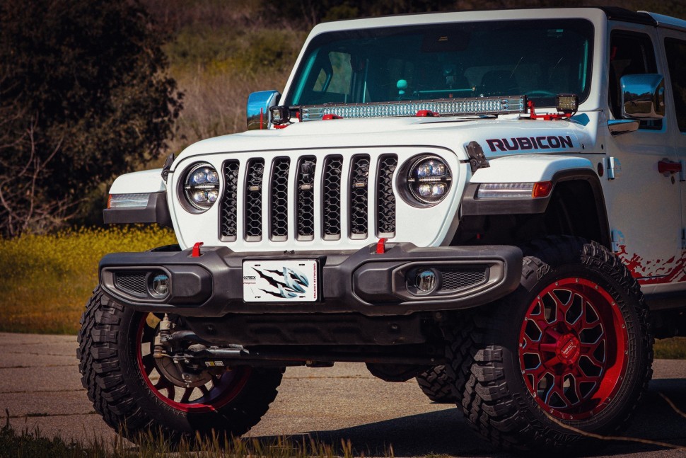 Комплект передних Led фар Jeep Wrangler JL/Gladiator JT 18-25 NOVA-Series AlphaRex 880867