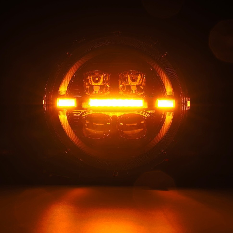 Комплект передних Led фар Jeep Wrangler JL/Gladiator JT 18-25 NOVA-Series AlphaRex 880867