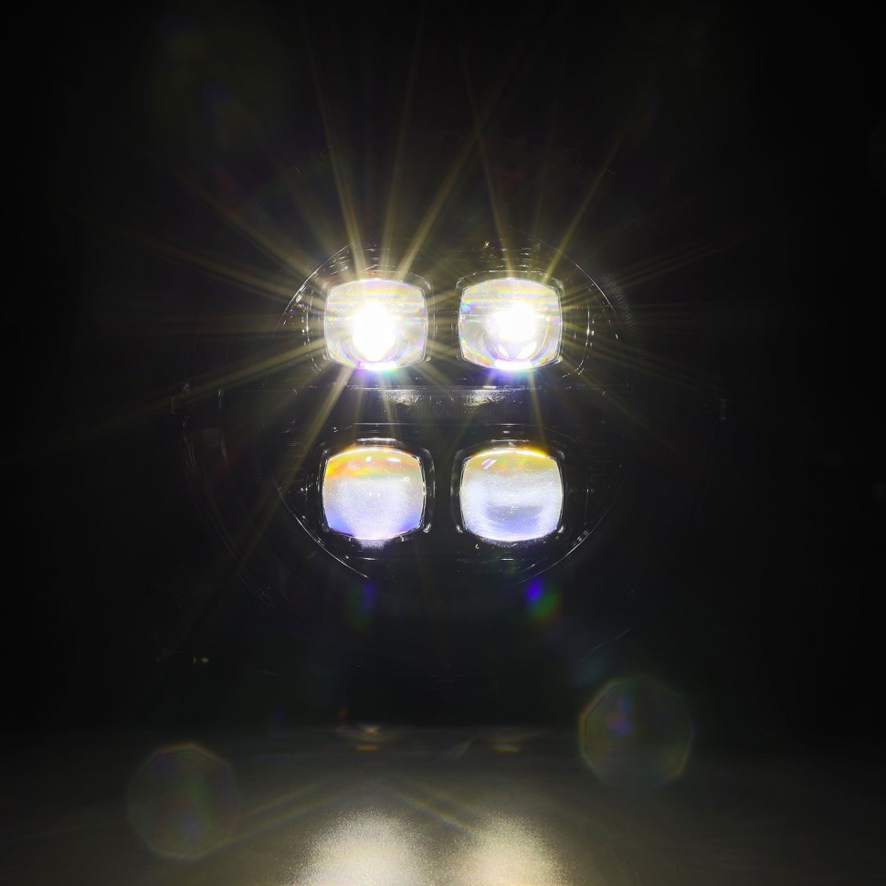 Комплект передних Led фар Jeep Wrangler JL/Gladiator JT 18-25 NOVA-Series AlphaRex 880867