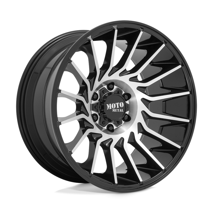Колесный диск Moto Metal MO807 Gloss Black Machined 22x10 ET-18 MO80722063518N